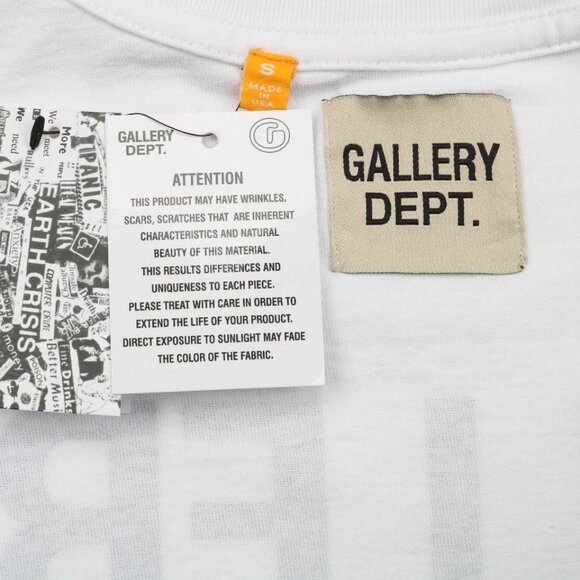 Gallery Dept 22ss long-sleeved shirt with English monogram print. - Picture 4 of 8